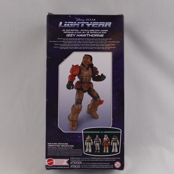 Disney Pixar Izzy Hawthorne Jr Zap Patrol Lightyear 10.6" Action Figure Mattel - Picture 5 of 13